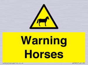 WV7805: Warning Horses
