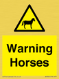 WV7805: Warning Horses