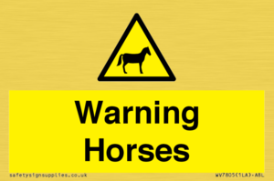WV7805: Warning Horses