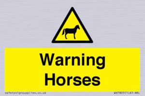 WV7805: Warning Horses