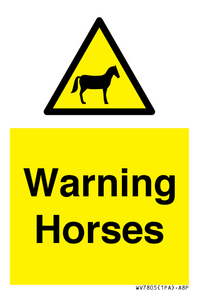 WV7805: Warning Horses