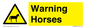 WV7805: Warning Horses