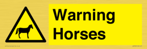 WV7805: Warning Horses