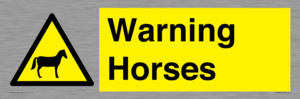 WV7805: Warning Horses