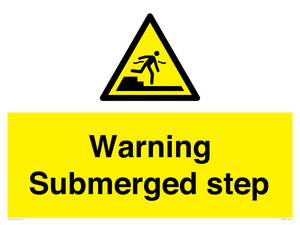 WV7806: Warning Submerged step