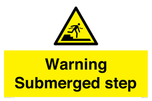 WV7806: Warning Submerged step