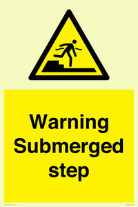 WV7806: Warning Submerged step
