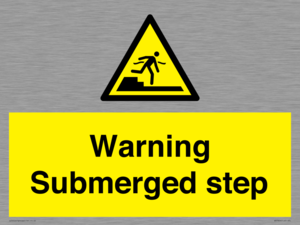 WV7806: Warning Submerged step