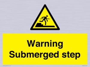 WV7806: Warning Submerged step