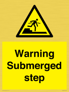 WV7806: Warning Submerged step