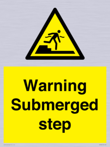 WV7806: Warning Submerged step
