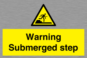 WV7806: Warning Submerged step