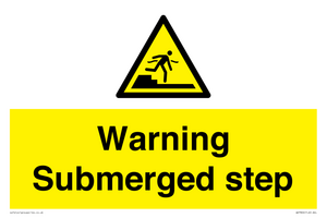 WV7806: Warning Submerged step