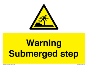 WV7806: Warning Submerged step