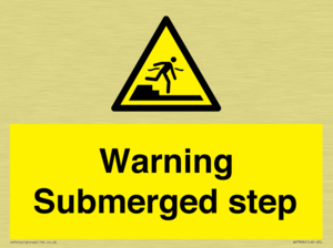 WV7806: Warning Submerged step