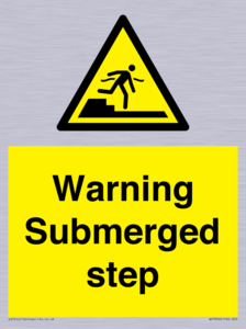 WV7806: Warning Submerged step