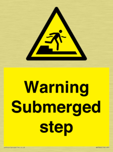 WV7806: Warning Submerged step
