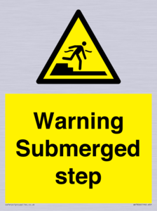 WV7806: Warning Submerged step