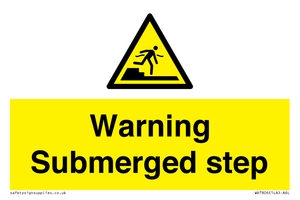 WV7806: Warning Submerged step