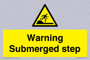 WV7806: Warning Submerged step