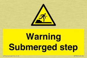 WV7806: Warning Submerged step