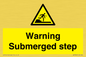 WV7806: Warning Submerged step