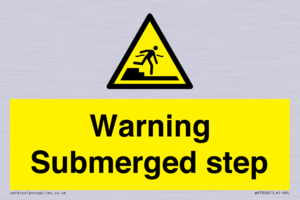 WV7806: Warning Submerged step
