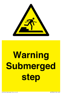 WV7806: Warning Submerged step