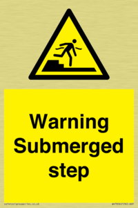 WV7806: Warning Submerged step