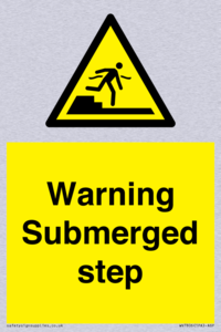 WV7806: Warning Submerged step