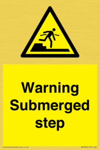 WV7806: Warning Submerged step