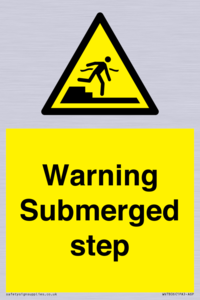 WV7806: Warning Submerged step