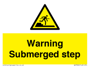 WV7806: Warning Submerged step