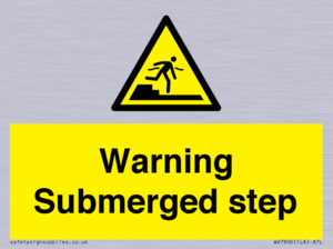 WV7806: Warning Submerged step