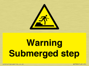 WV7806: Warning Submerged step