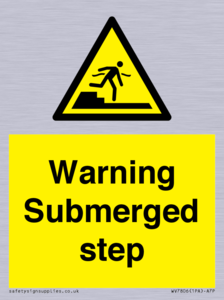 WV7806: Warning Submerged step