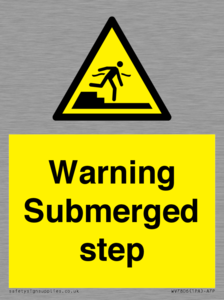 WV7806: Warning Submerged step