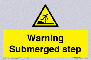 WV7806: Warning Submerged step