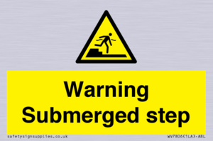 WV7806: Warning Submerged step