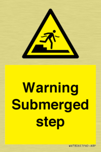 WV7806: Warning Submerged step