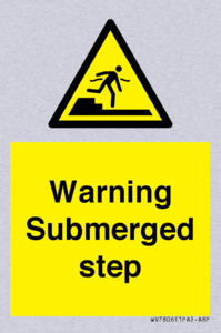 WV7806: Warning Submerged step