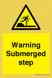 WV7806: Warning Submerged step