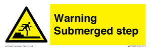 WV7806: Warning Submerged step
