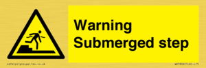 WV7806: Warning Submerged step