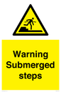 WV7807: Warning Submerged steps