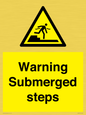 WV7807: Warning Submerged steps
