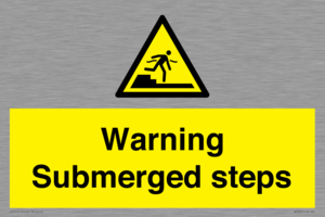 WV7807: Warning Submerged steps