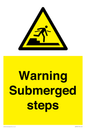 WV7807: Warning Submerged steps