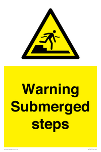 WV7807: Warning Submerged steps
