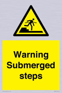WV7807: Warning Submerged steps
